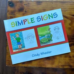 Vintage 1997 Simple Signs ASL (American Sign Language) Paperback Book